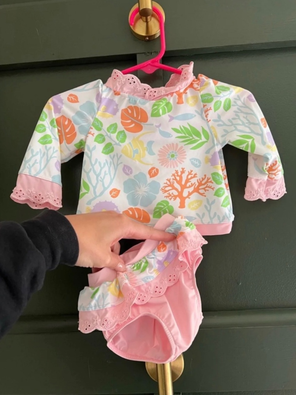 TBBC 0-6M Baby girl Swim Suit